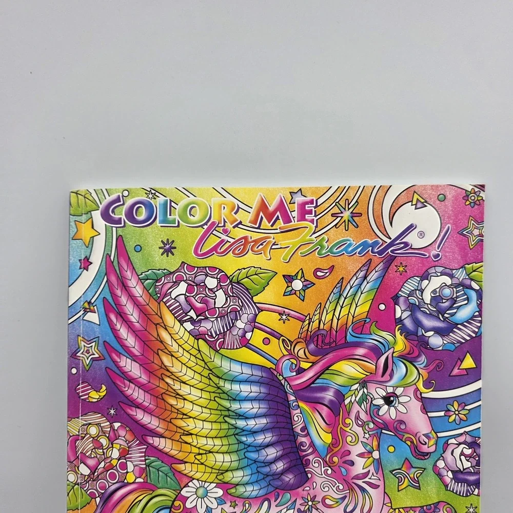 Lisa Frank Color Me Stay Calm And Keep Coloring Adult Coloring Book